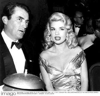 Jan. 1, 2011 - GREGORY PECK AND JAYNE MANSFIELD AT THE FOREIGN PRESS AWARDS. - ZUMAg49_