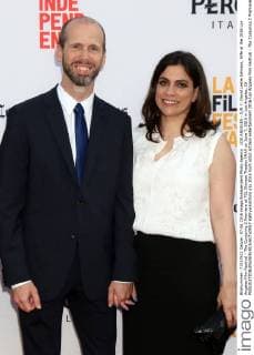 LOS ANGELES - JUN 7: David Leslie Johnson, Wife at the 2016 Los Angeles Film Festival - The Conjuring 2 Premiere at TCL Chinese Theater IMAX on June 7, 2016 in Los Angeles, CA  KathyxHutchins