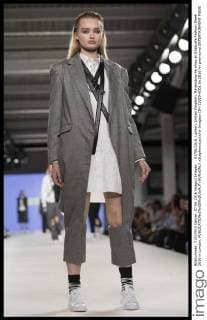 . 07 06 2016. London, United Kingdom. Ravensbourne show at Graduate Fashion Week 2016 in London.  xStephenxLockx xi-Imagesx IIM-12819-0001