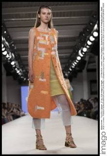 . 07 06 2016. London, United Kingdom. Ravensbourne show at Graduate Fashion Week 2016 in London.  xStephenxLockx xi-Imagesx IIM-12819-0005