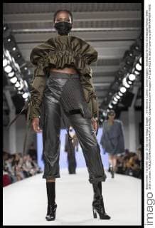 . 07 06 2016. London, United Kingdom. Ravensbourne show at Graduate Fashion Week 2016 in London.  xStephenxLockx xi-Imagesx IIM-12819-0021