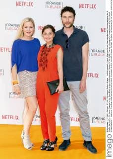 Judith Hoersch, Sarah Alles und Marc Rissmann bei der Europapremiere der 4. Staffel der Netflix TV-Serie Orange Is the New Black in der Kulturbrauerei. Berlin, 07.06.2016 Foto:xK.xWernerx xFuturexImage