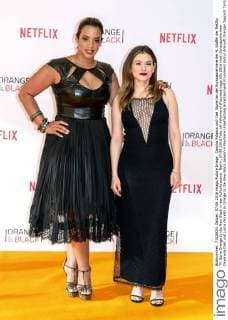 Dascha Polanco und Yael Stone bei der Europapremiere der 4. Staffel der Netflix TV-Serie Orange Is the New Black in der Kulturbrauerei. Berlin, 07.06.2016 Foto:xK.xWernerx xFuturexImage