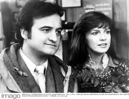 Jan. 1, 2011 - JOHN BELUSHI IN CONTINENTAL DIVIDE WITH BLAIR BROWN. ADH PHOTOS - ZUMAg49_