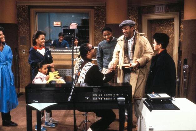 Jan. 1, 2011 - F3031.1986.THE COSBY SHOW.TV FILM STILL. SUPPIED BY BILL COSBY AND STEVIE WONDER. - ZUMAg49_