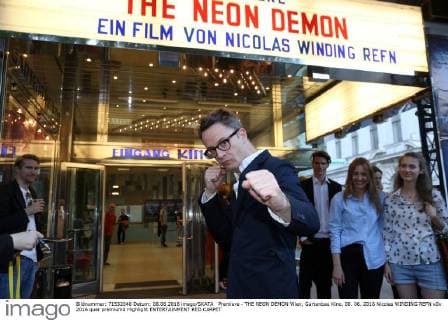 Premiere - THE NEON DEMON Wien, Gartenbau Kino, 08. 06. 2016 Nicolas WINDING REFN