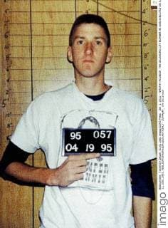 Jan. 1, 2011 - TIMOTHY MCVEIGH, THE OKLAHOMA CITY BOMBER.HE WAS EXECUTED ON JUNE 11, 2001.1995. - ZUMAg49_