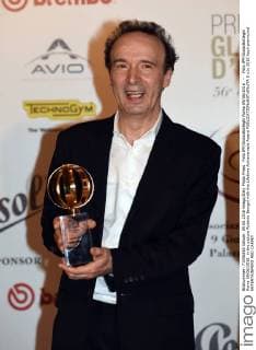 Foto IPP GioiaxBotteghi Roma 09 06 2016 - Foto IPP GioiaxBotteghi Rome 09 06 2016 in the picture Roberto Benigni with the Lifetime Achievement Award  0