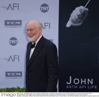 Composer and conductor John Williams arrives for American Film Institutes 44th Life Achievement Award gala tribute to Williams at the Dolby Theatre in the Hollywood section of Los Angeles on June 9, 2016. Over six decades in Hollywood, Williams has written some of the most memorable music in movie history. His 100-plus features have earned 50 Academy Award nominations (making him the most-nominated living person), winning five times. Williams also received 22 Grammys, seven BAFTAs, five Emmys, four Golden Globes, a Kennedy Center Honor and the National Medal of Arts. And then there are all those iconic themes, the ones everyone in the world knows.  LAP2016060908 JIMxRUYMEN