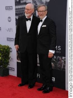 June 9, 2016 - Hollywood, CA, United States - 09 June 2016 - Hollywood. John Williams, Steven Spielberg. Arrivals for the American Film Institute s 44th Life Achievement Award Gala Tribute to John Williams held at Dolby Theater. Photo Credit: Hollywood United States - ZUMAa123