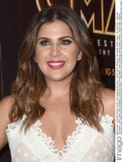 June 9, 2016 - Nashville, Tennessee, United States - 09 June 2016 - Nashville, Tennessee - Hillary Scott, Lady Antebellum. 2016 CMA Music Festival Nightly Press Conference held at Nissan Stadium. Photo Credit: AdMedia Nashville United States - ZUMAa123