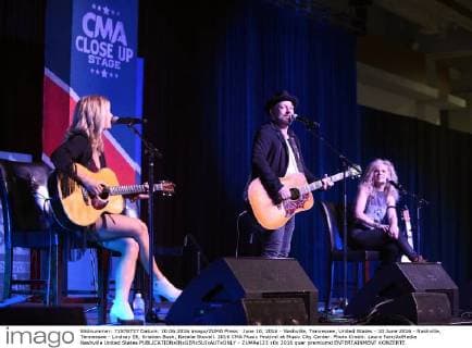 June 10, 2016 - Nashville, Tennessee, United States - 10 June 2016 - Nashville, Tennessee - Lindsay Ell, Kristian Bush, Natalie Stovall. 2016 CMA Music Festival at Music City Center. Photo Credit: Laura Farr AdMedia Nashville United States - ZUMAa123