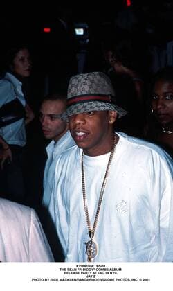 Jan. 1, 2011 - K22861RM: 9 5 01.THE SEAN P. DIDDY COMBS ALBUM .RELEASE PARTY AT TAO IN NYC..JAY Z. RICK MACKLER 2001 - ZUMAg49_