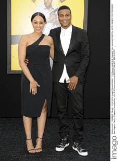 Tia Mowry-Hardrict & husband Cory Hardrict CENTRAL INTELLIGENCE FILM PREMIERE Los Angeles Patrick Rideaux PicturePerfect