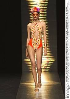 Marta Ortiz bei der Truchacloth Fashion Show auf der Swimwear Fashion Week Gran Canaria Moda Calida 2016. Meloneras, 10.06.2016 Marta Ortiz  Foto:xDyDxFotografosx xFuturexImage