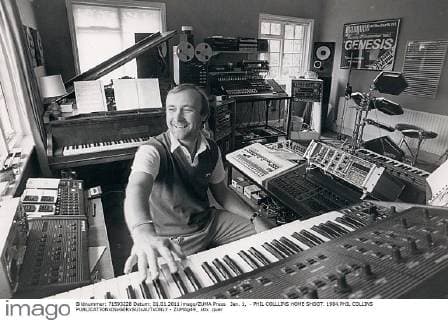 Jan. 1, - PHIL COLLLINS HOME SHOOT. 1984.PHIL COLLINS - ZUMAg49_