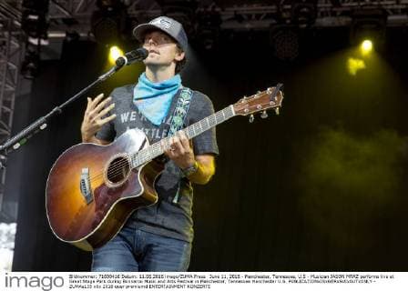 June 11, 2016 - Manchester, Tennessee, U.S - Musician JASON MRAZ performs live at Great Stage Park during Bonnaroo Music and Arts Festival in Manchester, Tennessee Manchester U.S. - ZUMAs135