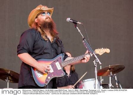June 11, 2016 - Manchester, Tennessee, U.S - Country musician CHRIS STAPLETON performs live at Great Stage Park during Bonnaroo Music and Arts Festival in Manchester, Tennessee Manchester U.S. - ZUMAs135