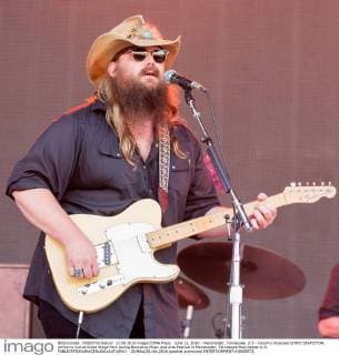June 11, 2016 - Manchester, Tennessee, U.S - Country musician CHRIS STAPLETON performs live at Great Stage Park during Bonnaroo Music and Arts Festival in Manchester, Tennessee Manchester U.S. - ZUMAs135