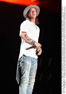June 11, 2016 - Nashville, Tennessee, United States - 11 June 2016 - Nashville, Tennessee - Tyler Hubbard, Florida Georgia Line. 2016 CMA Music Festival Nightly Concert held at Nissan Stadium. Photo Credit: Laura Farr AdMedia Nashville United States - ZUMAa123