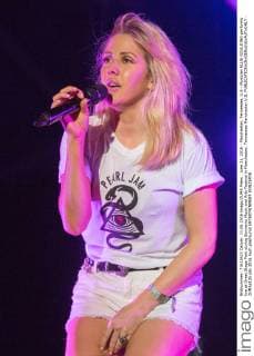 June 11, 2016 - Manchester, Tennessee, U.S - Musician ELLIE GOULDING performs live at Great Stage Park during Bonnaroo Music and Arts Festival in Manchester, Tennessee Manchester U.S. - ZUMAs135