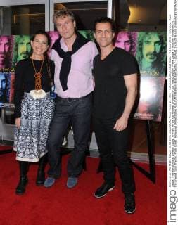 June 13, 2016 - Hollywood, CA, United States - 14 June 2016 - Hollywood. Moon Zappa, Thorsten Schutte, Dweezil Zappa. Arrivals for the Los Angeles premiere of Eat That Question: Frank Zappa in His Own Words held at the Linwood Dunn Theater. Photo Credit: Hollywood United States - ZUMAa123