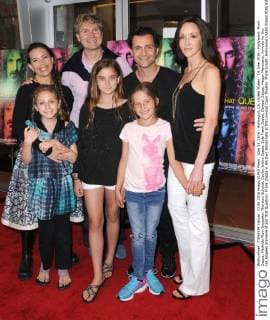 June 13, 2016 - Hollywood, CA, United States - 14 June 2016 - Hollywood. Moon Zappa, Mathilda Plum Doucette, Thorsten Schutte, Ceylon Indira Zappa, Zola Frank Zappa, Dweezil Zappa, Megan Marsicano. Arrivals for the Los Angeles premiere of Eat That Question: Frank Zappa in His Own Words held at the Linwood Dunn Theater. Photo Credit: Hollywood United States - ZUMAa123