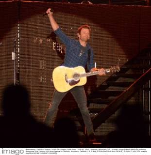 June 14, 2016 - Oshkosh, Wisconsin, U.S - Country singer DIERKS BENTLEY performs during the 2016 Country USA Music Festival in Oshkosh, Wisconsin. Oshkosh U.S. - ZUMAb115
