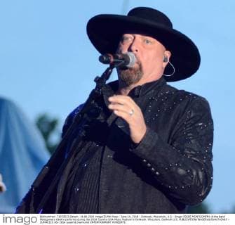 June 14, 2016 - Oshkosh, Wisconsin, U.S - Singer EDDIE MONTGOMERY of the band Montgomery Gentry performs during the 2016 Country USA Music Festival in Oshkosh, Wisconsin. Oshkosh U.S. - ZUMAb115