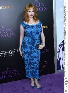 June 14, 2016 - Hollywood, California, U.S. - Christina Hendricks arrives for the premiere of the film The Neon Demon at the Cinema Dome theater. Hollywood U.S. - ZUMAo05_