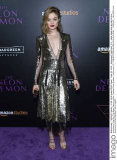 June 14, 2016 - Hollywood, California, U.S. - Bella Heathcote arrives for the premiere of the film The Neon Demon at the Cinema Dome theater. Hollywood U.S. - ZUMAo05_