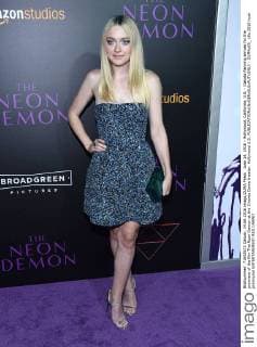 June 14, 2016 - Hollywood, California, U.S. - Dakota Fanning arrives for the premiere of the film The Neon Demon at the Cinema Dome theater. Hollywood U.S. - ZUMAo05_