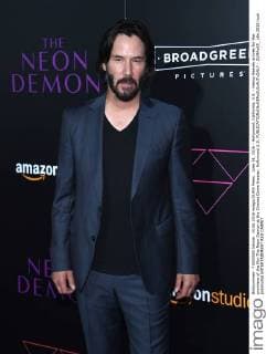 June 14, 2016 - Hollywood, California, U.S. - Keanu Reeves arrives for the premiere of the film The Neon Demon at the Cinema Dome theater. Hollywood U.S. - ZUMAo05_