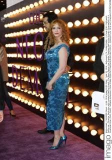 June 14, 2016 - Hollywood, CA, United States - 14 June 2016 - Hollywood, California - Christina Hendricks with husband Geoffrey Arend. The Neon Demon Los Angeles Premiere held at the ArcLight CinemasÃ¢â‚¬â ¢ Cinerama Dome. Photo Credit: AdMedia Hollywood United States - ZUMAa123