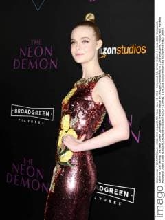 June 14, 2016 - Hollywood, CA, United States - 14 June 2016 - Hollywood, California - Elle Fanning. The Neon Demon Los Angeles Premiere held at the ArcLight CinemasÃ¢â‚¬â ¢ Cinerama Dome. Photo Credit: AdMedia Hollywood United States - ZUMAa123