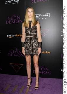 June 14, 2016 - Hollywood, CA, United States - 14 June 2016 - Hollywood, California - Charlize Cotton. The Neon Demon Los Angeles Premiere held at the ArcLight CinemasÃ¢â‚¬â ¢ Cinerama Dome. Photo Credit: AdMedia Hollywood United States - ZUMAa123