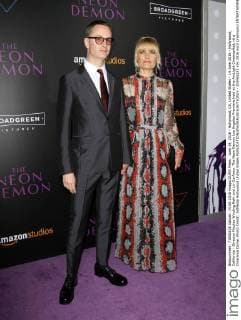 June 14, 2016 - Hollywood, CA, United States - 14 June 2016 - Hollywood, California - Director Nicolas Winding Refn and Liv Corfixen. The Neon Demon Los Angeles Premiere held at the ArcLight CinemasÃ¢â‚¬â ¢ Cinerama Dome. Photo Credit: AdMedia Hollywood United States - ZUMAa123
