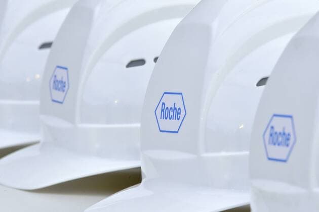 Unternehmen: Hoffmann-La Roche Roche Penzberg, DEU, 7.3.2013 Spatenstich für ein neues Diagnostik-Produktionsgebäude der Roche Diagnostis GmbH in Penzberg. Penzberg Bayern DEU, Deutschland Copyright: argumx xThomasxEinberger