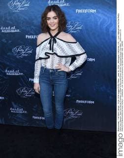 June 15, 2016 - Hollywood, California, U.S. - Lucy Hale arrives for the Pretty Little Liars Season 7and the Series Premiere of Dead of Summer Event at the Hollywood Forever Cemetery. Hollywood U.S. - ZUMAo05_