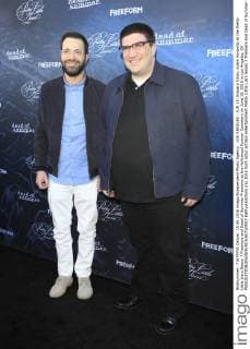 LOS ANGELES - JUN 15: Edward Kitsis, Adam Horowitz at the Pretty Little Liars Seaon 7 Premiere and Dead of Summer Premeire at the Hollywood Forever Cemetary on June 15, 2016 in Los Angeles, CA  KathyxHutchins