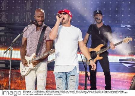 June 17, 2016 - Chicago, Illinois, U.S - SAM HUNT performs live at FirstMerit Bank Pavilsion during the Windy City LakeShake Music Festival in Chicago, Illinois Chicago U.S. - ZUMAs135
