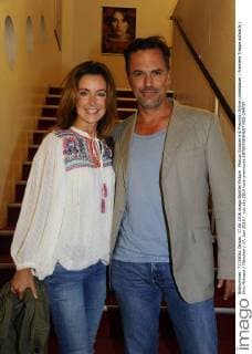 Marcus Grüsser mit Freundin Sylvie Lindenbauer Premiere Treppe aufwärts Kino Monopol München 17. Juni 2016