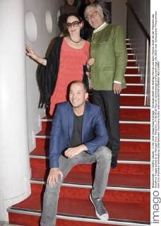 Christian Wolff mit Ehefrau Marina und Sohn Patrick Wolff bei der Premiere des Kinofilms Treppe aufwärts im Monopol Kino. München, 17.06.2016 Foto:xP.xSchönbergerx xFuturexImage