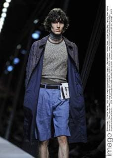 Mailand Men s Fashion Week - Canali Milan Men s Fashion Week Spring Summer 2017 Milan Fashion Week, Spring Summer 2017. CHANNEL FASHION SHOW. Pictured: model  RiccardoxGiordanoxfotosicki
