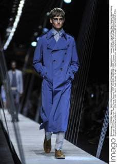 Mailand Men s Fashion Week - Canali Milan Men s Fashion Week Spring Summer 2017 Milan Fashion Week, Spring Summer 2017. CHANNEL FASHION SHOW. Pictured: model  RiccardoxGiordanoxfotosicki