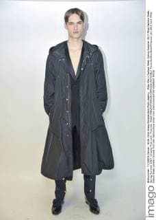 Milan Men s Fashion Week Spring Summer 2017 Milan Fashion Week, Spring Summer 2017. Versace First Look. Pictured: Model  RiccardoxGiordanoxFotosicki