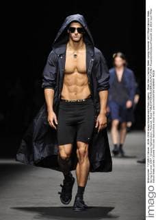 Milan Men s Fashion Week Spring Summer 2017 Milan Fashion Week, Spring Summer 2017. Versace Fashionshow. Pictured: Model  RiccardoxGiordanoxFotosicki