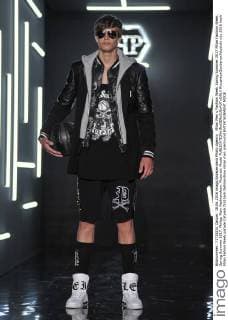 Milan Men s Fashion Week Spring Summer 2017 Milan Fashion Week, Spring Summer 2017. Philipp Plein Fashionshow. Pictured: Model  RiccardoxGiordanoxFotosicki