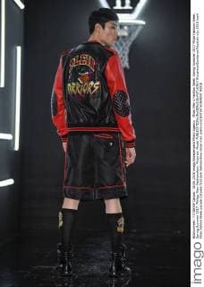 Milan Men s Fashion Week Spring Summer 2017 Milan Fashion Week, Spring Summer 2017. Philipp Plein Fashionshow. Pictured: Model  RiccardoxGiordanoxFotosicki