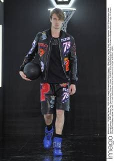 Milan Men s Fashion Week Spring Summer 2017 Milan Fashion Week, Spring Summer 2017. Philipp Plein Fashionshow. Pictured: Model  RiccardoxGiordanoxFotosicki